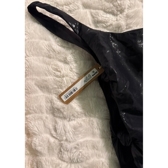 Skims liquid shine knotted swim onyx xs - Picture 6 of 7